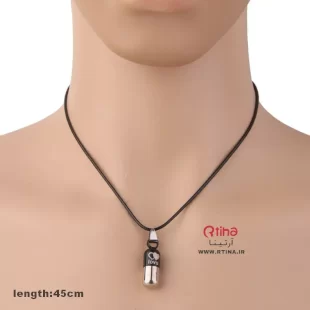 گردنبند کپسول مردانه