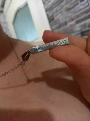 bts necklace signature  آرتینا