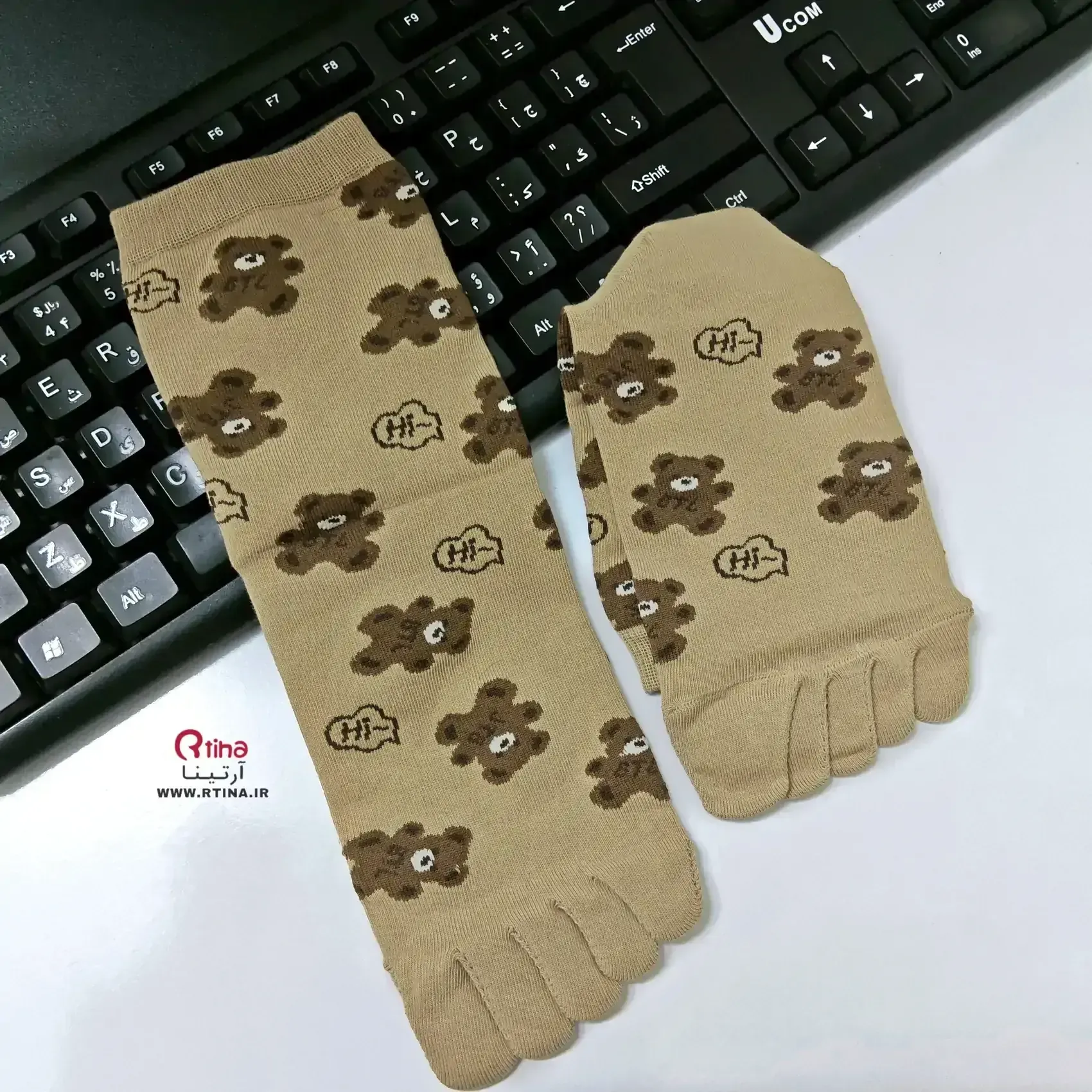 خرید جوراب انگشتی طرح جدید از آرتینا