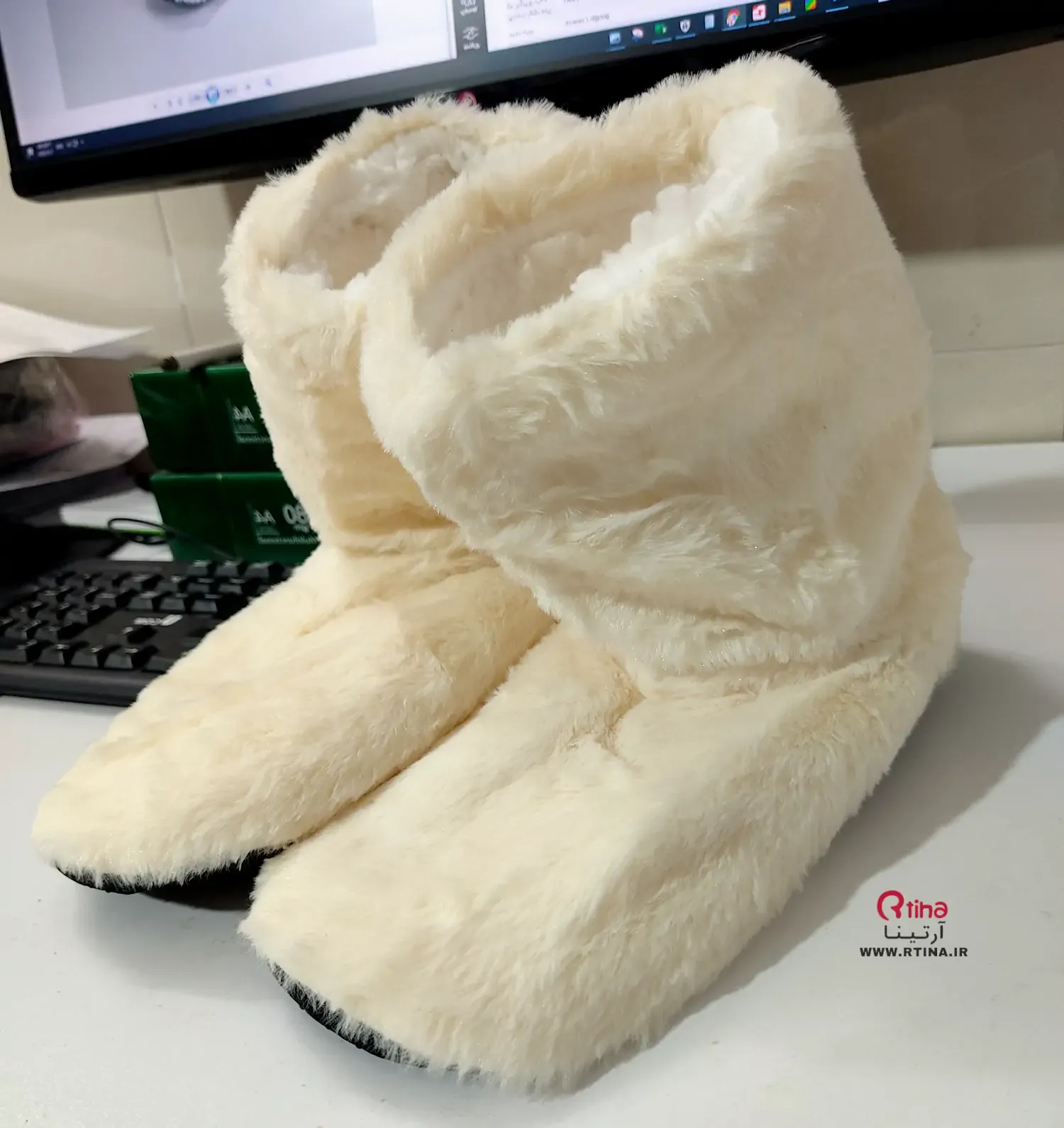 پاپوش شیک زمستانی روفرشی