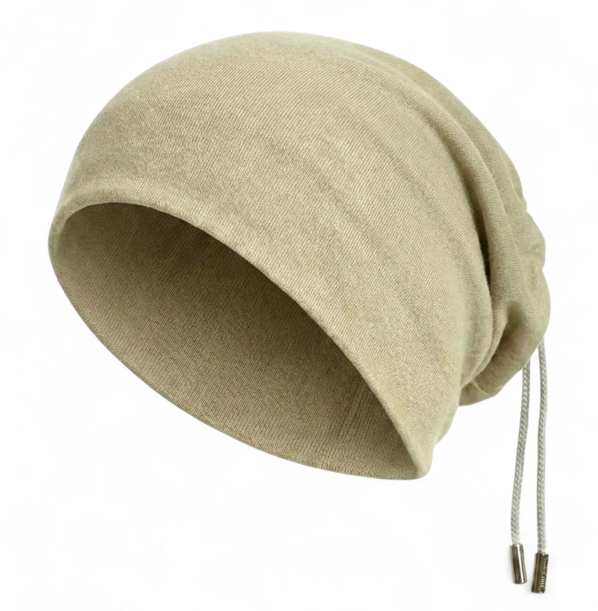 اسکارف کتان در حالت کلاه