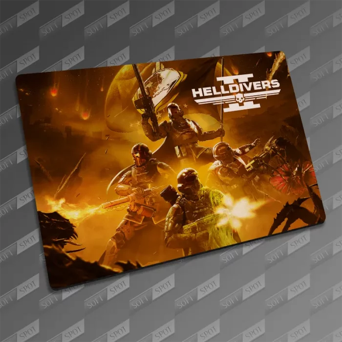 ماوس پد طرح Helldivers 2 Fan Art MP-108