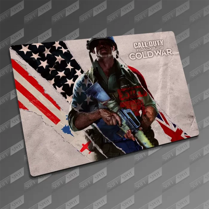 ماوس پد طرح Call of Duty Black Ops Cold War Artwork MP-137