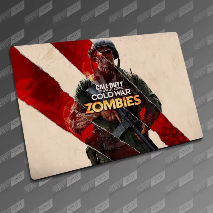 ماوس پد طرح Call of Duty Black Ops Cold War Zombies MP-138