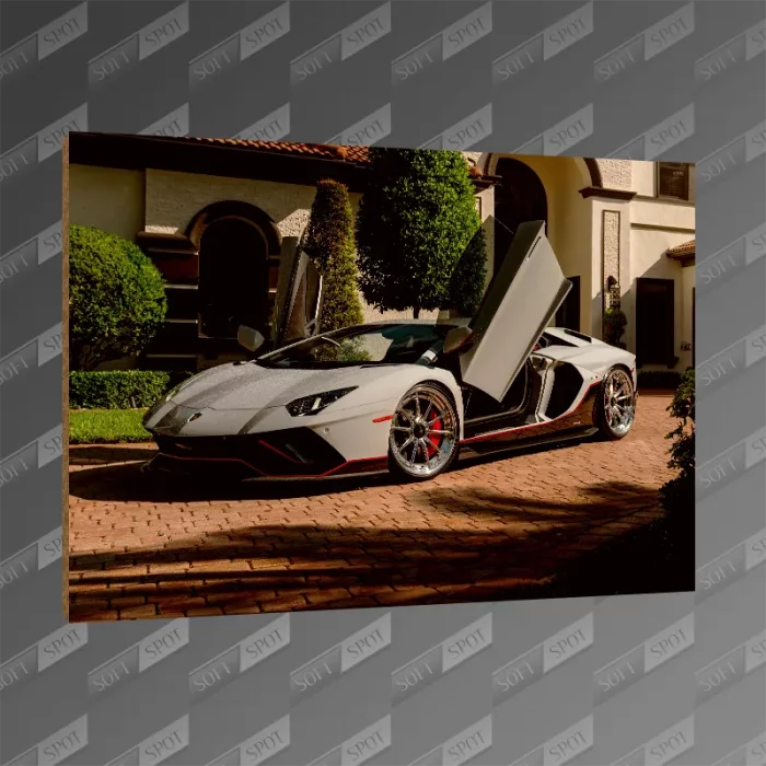 تخته شاسی طرح Aventador LP 780-4 Ultimae MDF-186