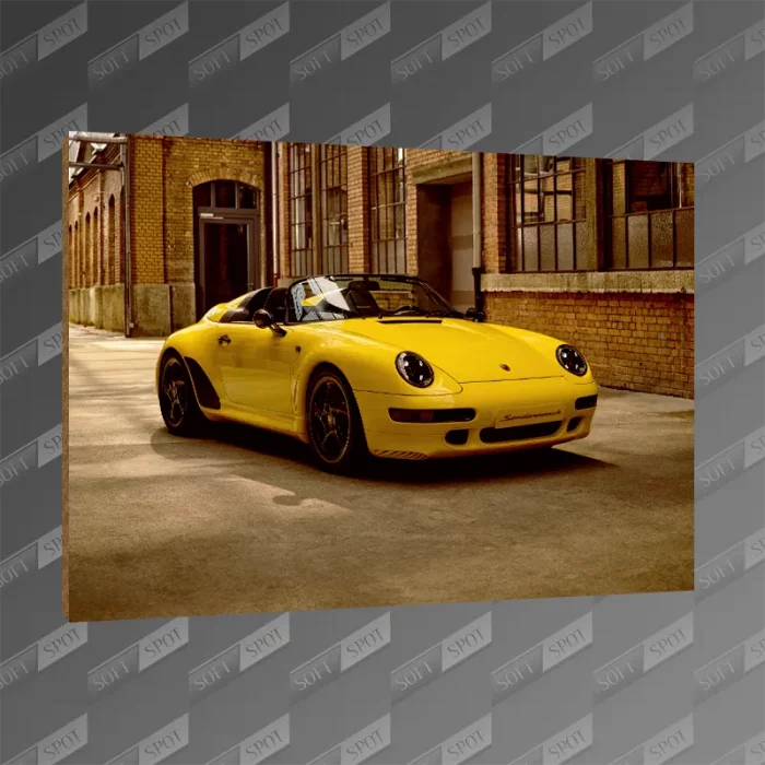تخته شاسی طرح Porsche 911 Speedster 2024 MDF-190