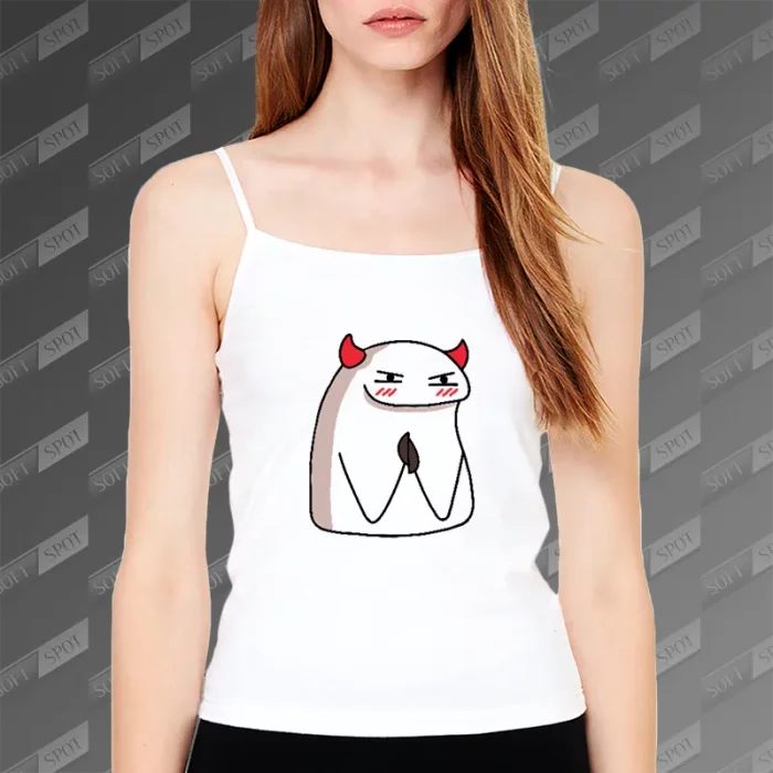 تاپ زنانه طرح Flork Devil Meme TS-668