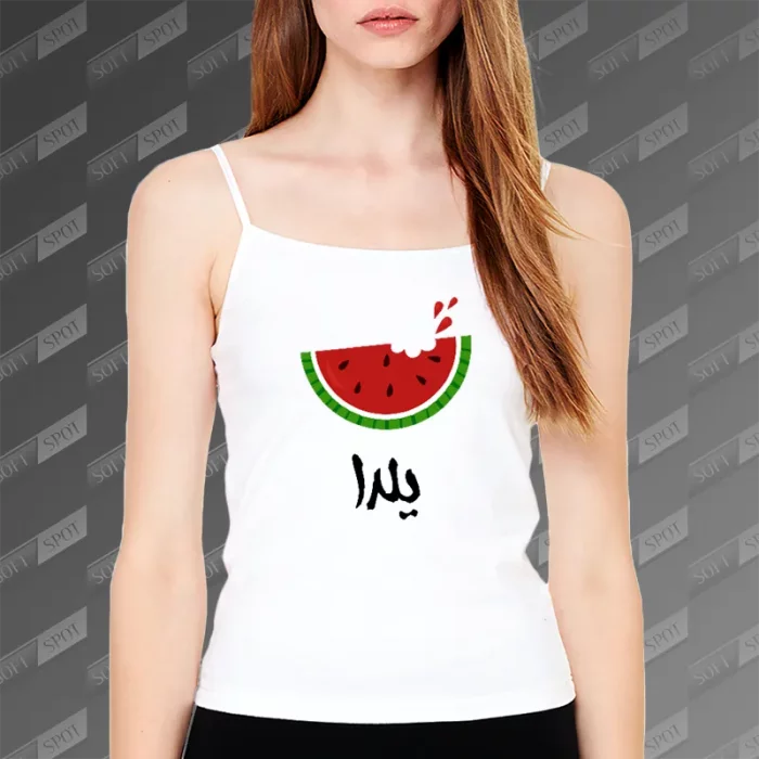 تاپ زنانه طرح  هندوانه یلدا TS-698