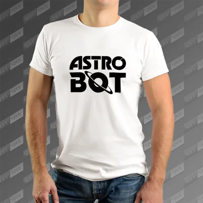 تیشرت مردانه طرح Astro Bot TS-729