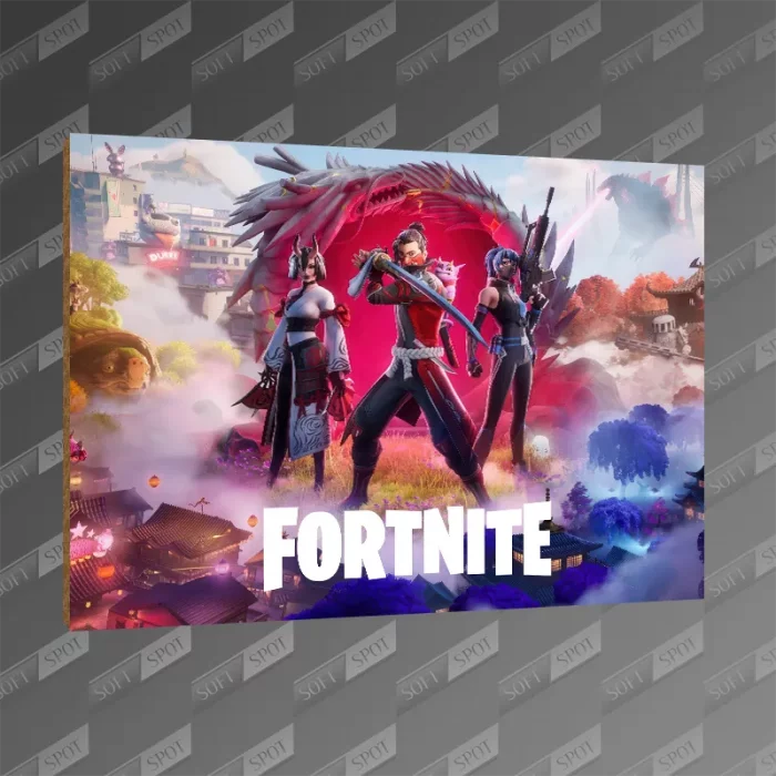 تخته شاسی طرح Fortnite Hunters MDF-211