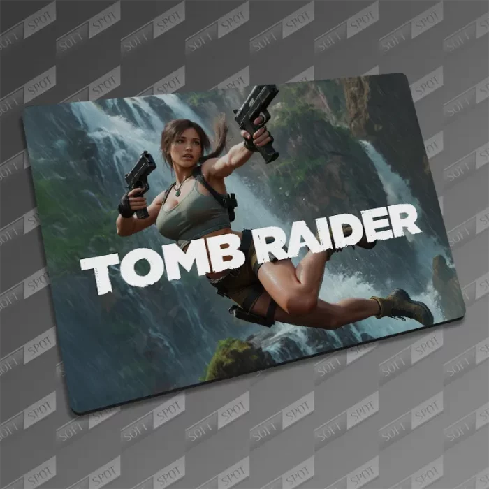 ماوس پد طرح Tomb Raider Artwork MP-163