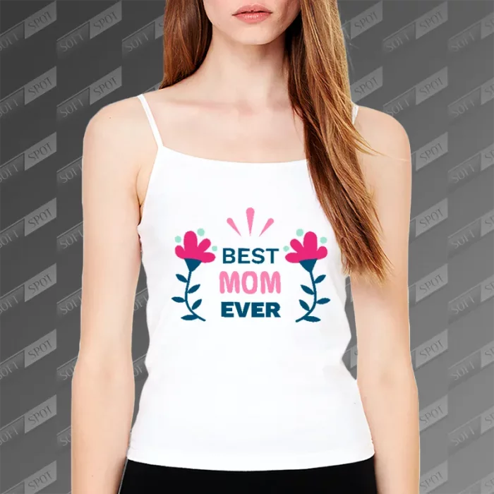 تاپ زنانه طرح Best Mom Ever TS-750