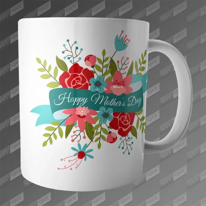 ماگ طرح Happy Mothers Day MG-460