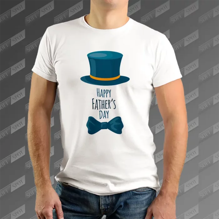 تیشرت مردانه طرح Happy Fathers Day TS-769