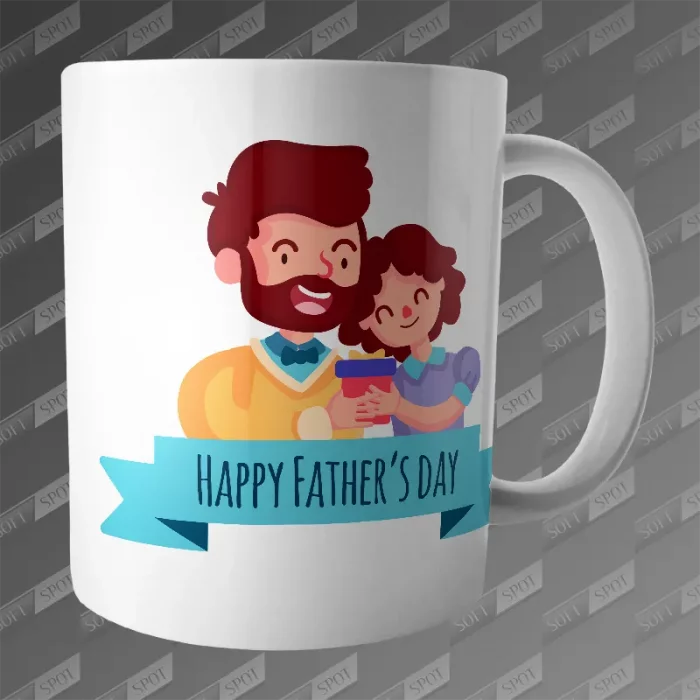 ماگ طرح Happy Fathers Day MG-468