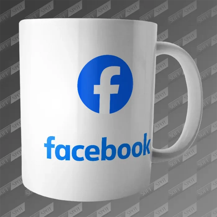 ماگ طرح Facebook MG-517