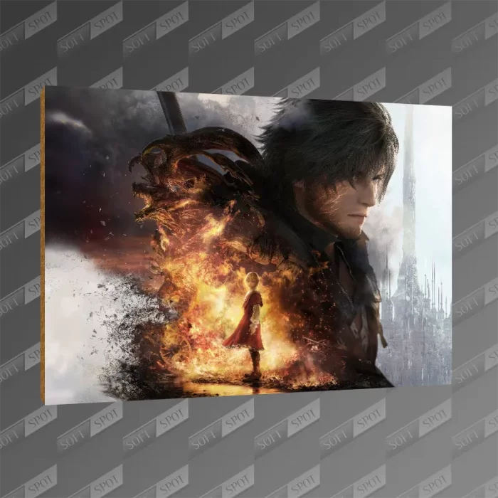 تخته شاسی طرح Final Fantasy XVI Key art MDF-219