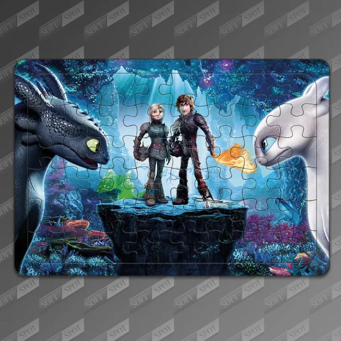 پازل طرح How to Train Your Dragon PZL-36