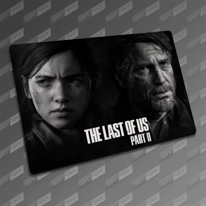 ماوس پد طرح The Last of Us Part II Artwork of Ellie and Joel Miller MP-173