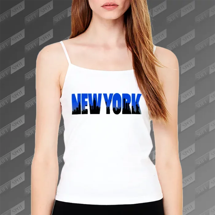 تاپ زنانه طرح New York TS-813