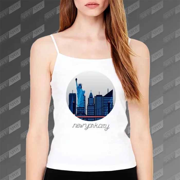 تاپ زنانه طرح New York City TS-816