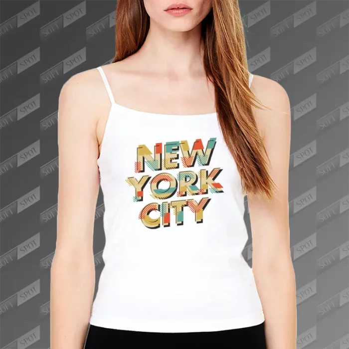 تاپ زنانه طرح New York City TS-828