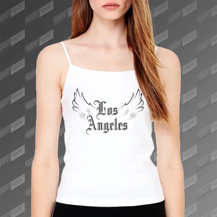 تاپ زنانه طرح Los Angeles TS-864