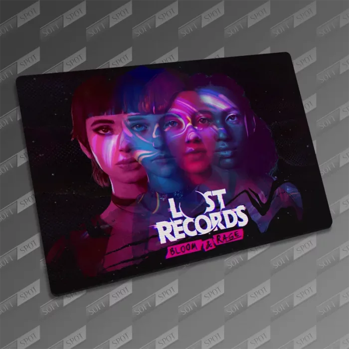 ماوس پد طرح Lost Records Bloom and Rage Key Art MP-177
