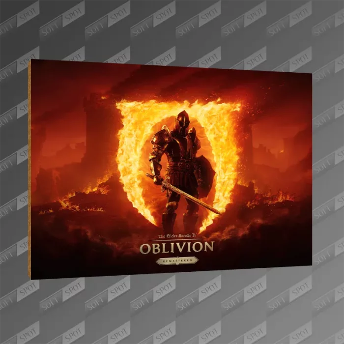 تخته شاسی طرح The Elder Scrolls IV Oblivion Remastered Key art MDF-222