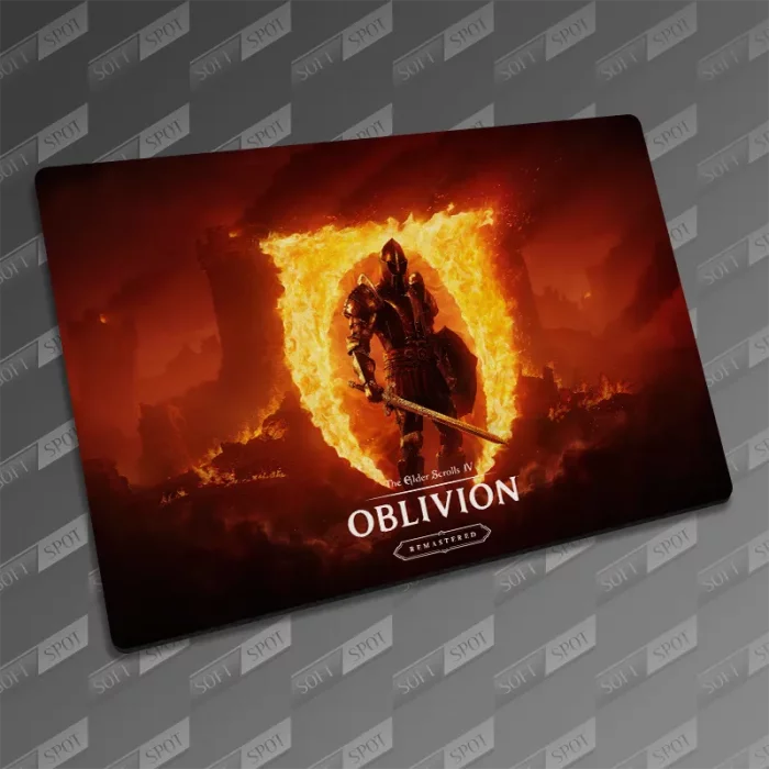 ماوس پد طرح The Elder Scrolls IV Oblivion Remastered Key art MP-182