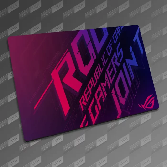 ماوس پد طرح ROG Republic of Gamers Text Artwork MP-193