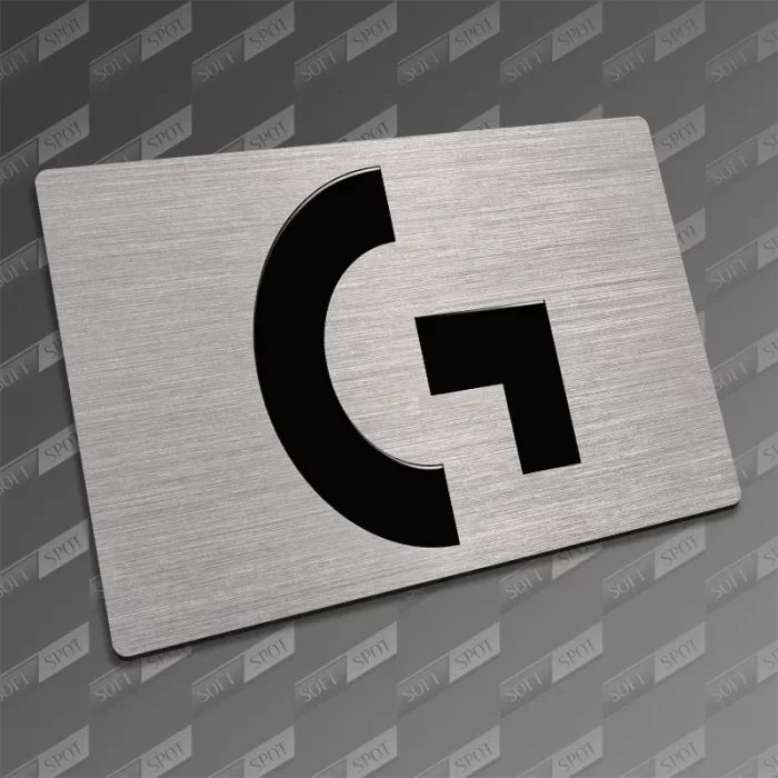 ماوس پد طرح Logitech Black MP-208