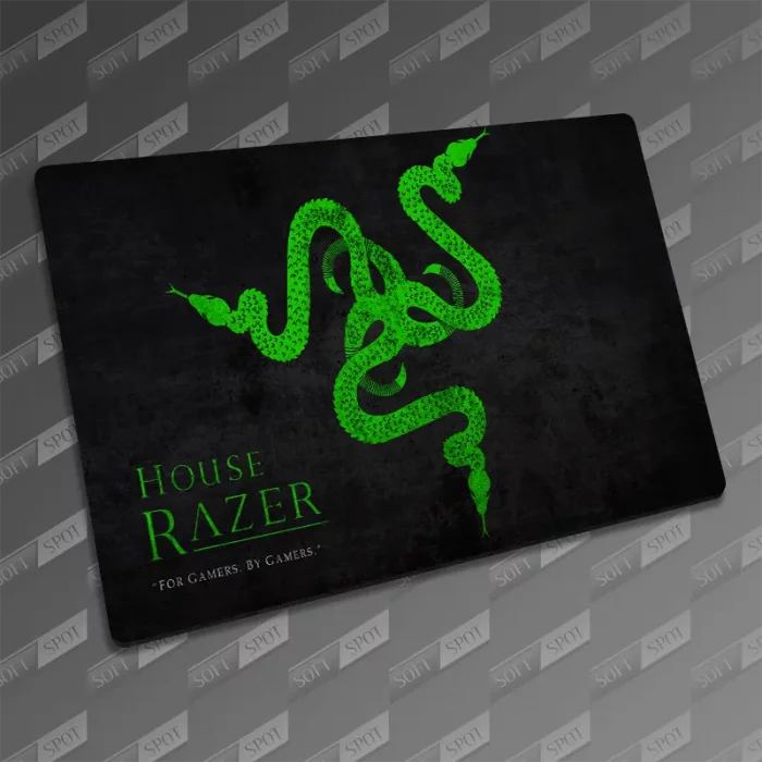 ماوس پد طرح Razer House Razer MP-224