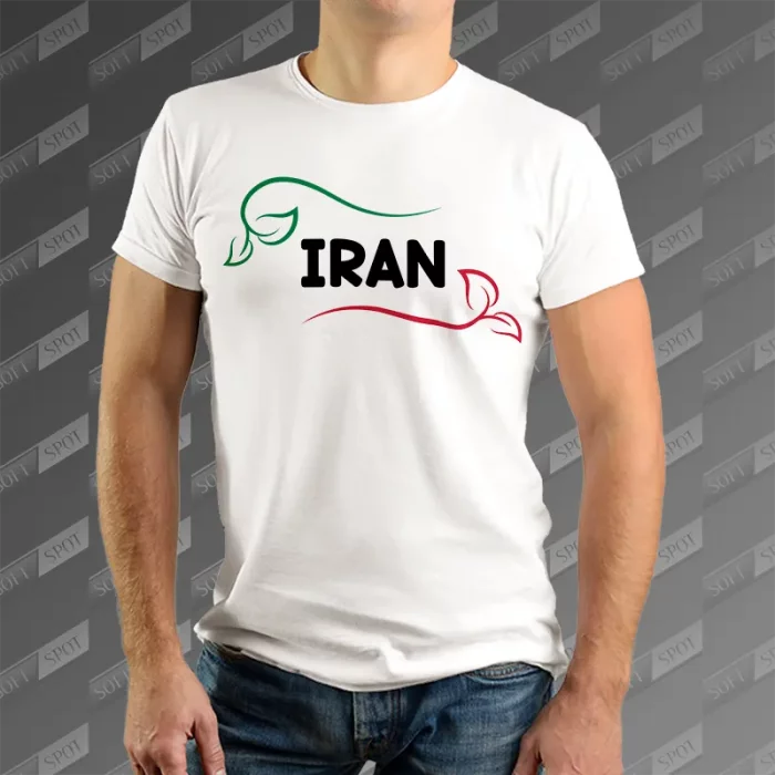 تیشرت مردانه طرح IRAN TS-883