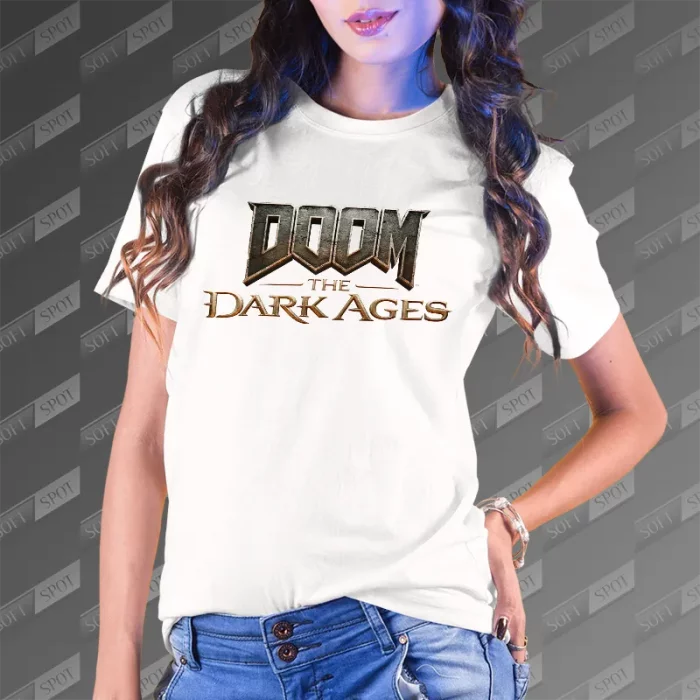 تیشرت زنانه طرح Doom The Dark Ages TS-884
