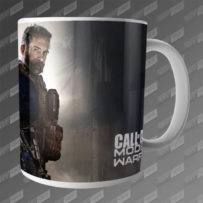 ماگ طرح Call of Duty Modern Warfare Key art MG-606