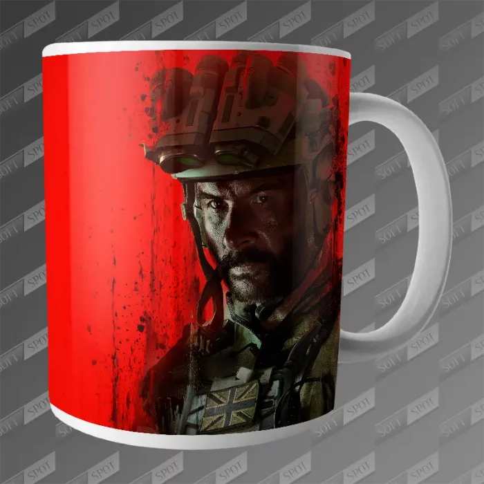 ماگ طرح Call of Duty Modern Warfare III Captain Price MG-611