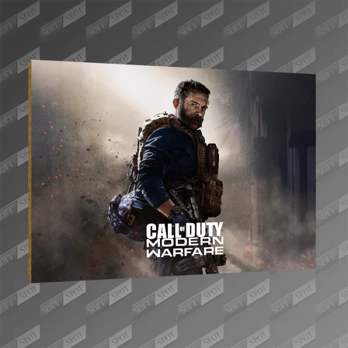 تخته شاسی طرح Call of Duty Modern Warfare Key art MDF-226