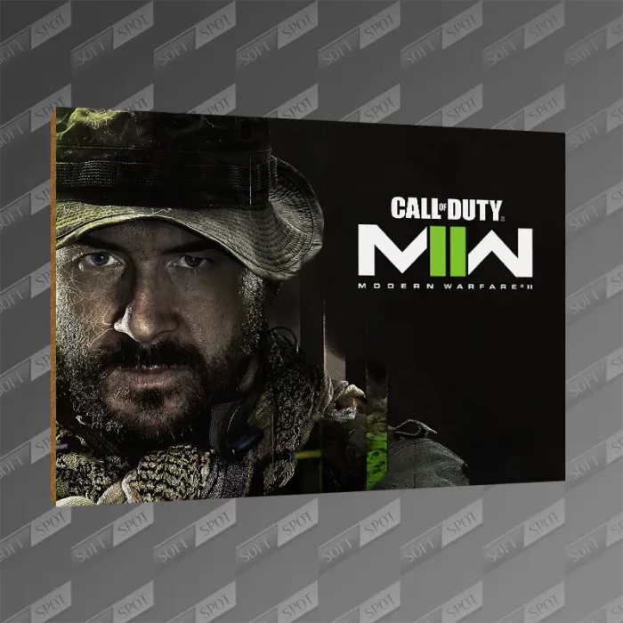 تخته شاسی طرح Call of Duty Modern Warfare II Captain Price MDF-227