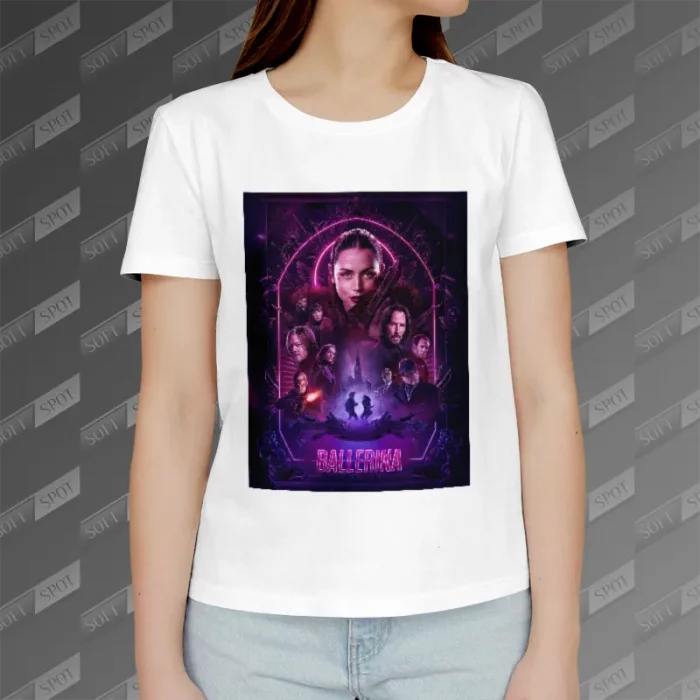 تیشرت زنانه طرح Ballerina TS-887