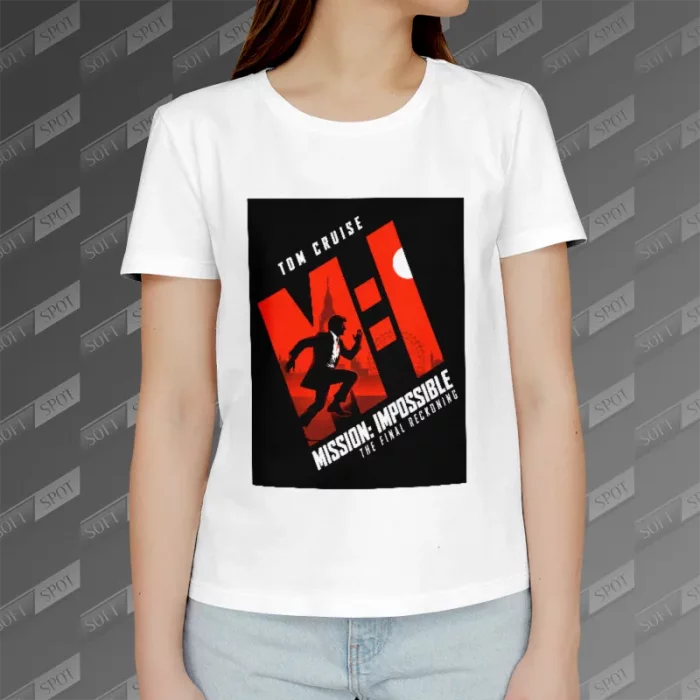 تیشرت زنانه طرح Mission Impossible The Final Reckoning TS-902