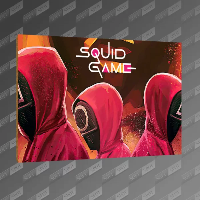 تخته شاسی طرح Squid Game Artwork MDF-237
