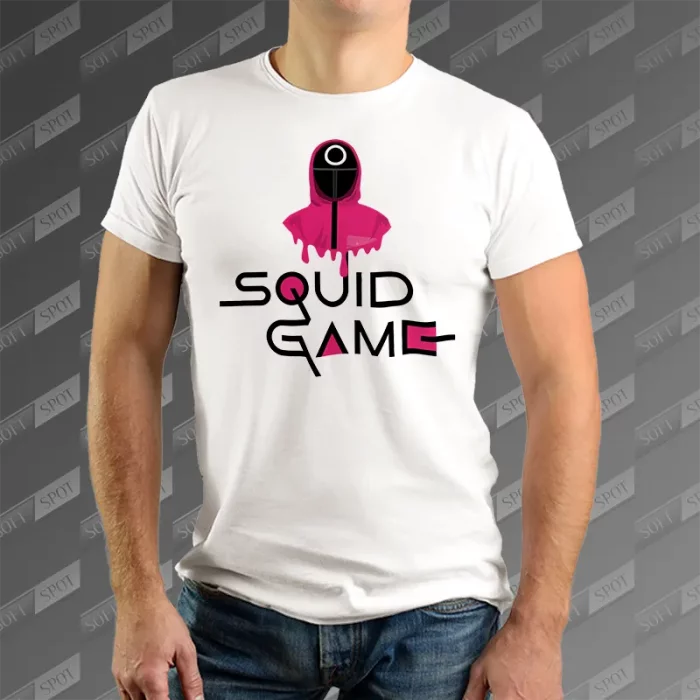 تیشرت مردانه طرح Squid Game TS-911