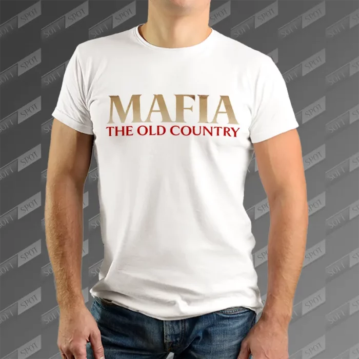 تیشرت مردانه طرح Mafia The Old Country Logo TS-913
