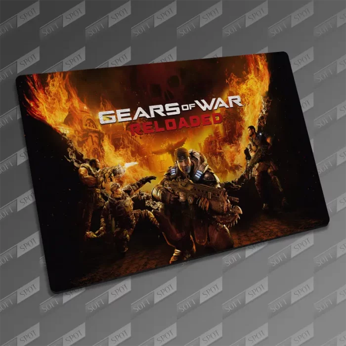 ماوس پد طرح Gears of War Reloaded Key Art MP-239