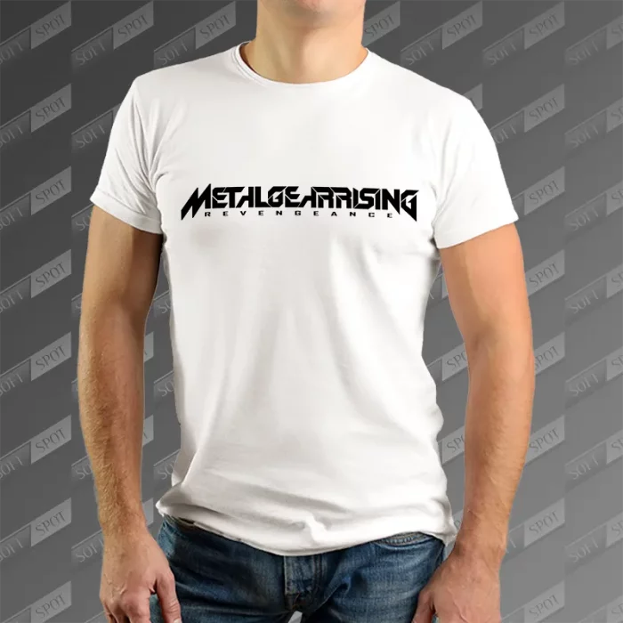 تیشرت مردانه طرح Metal Gear Rising Revengeance Logo TS-918