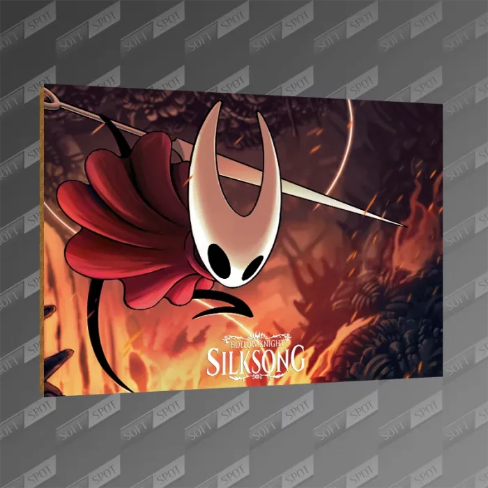 تخته شاسی طرح Hollow Knight Silksong Key art MDF-242