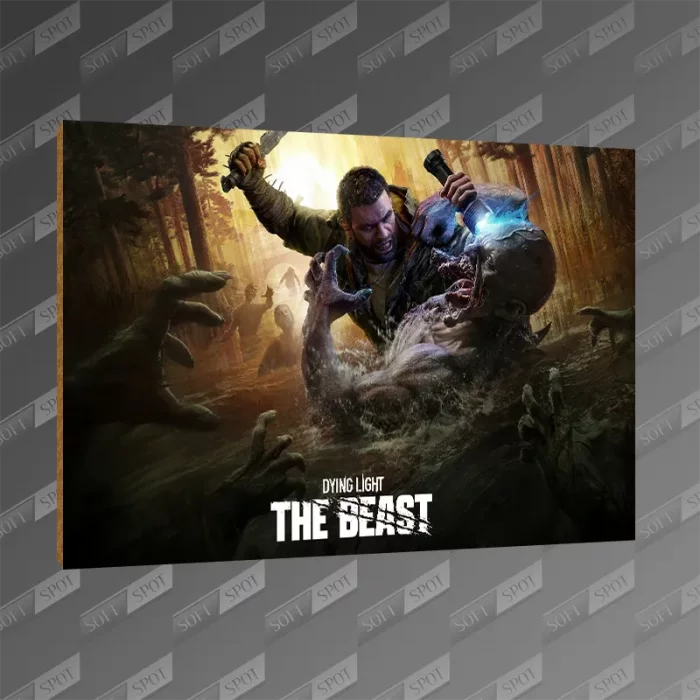 تخته شاسی طرح Dying Light The Beast Key art MDF-244