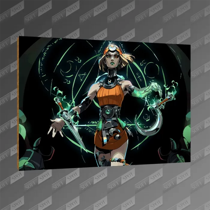 تخته شاسی طرح Hades II Key art MDF-245