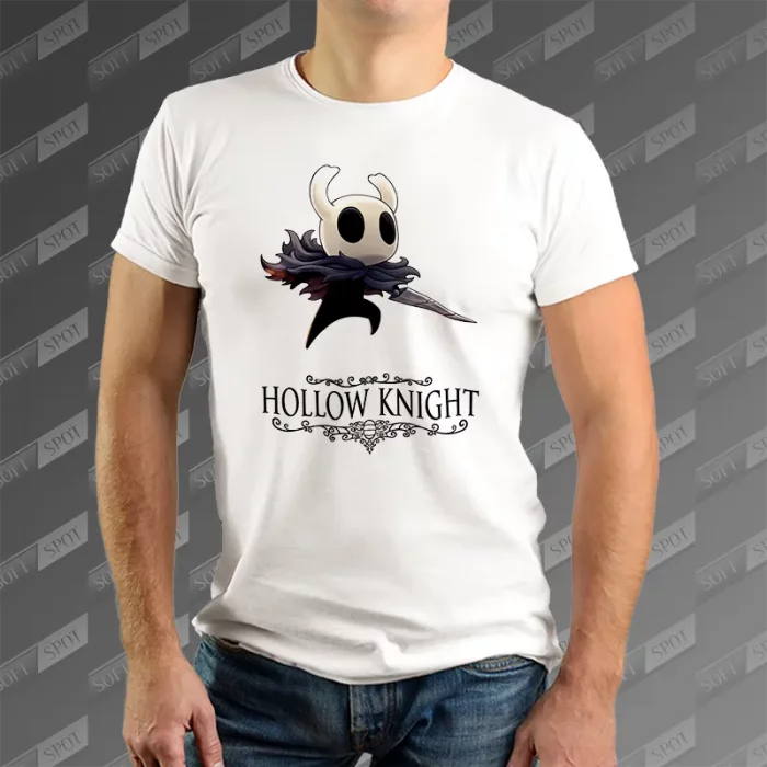 تیشرت مردانه طرح Hollow Knight The Knight Character TS-922